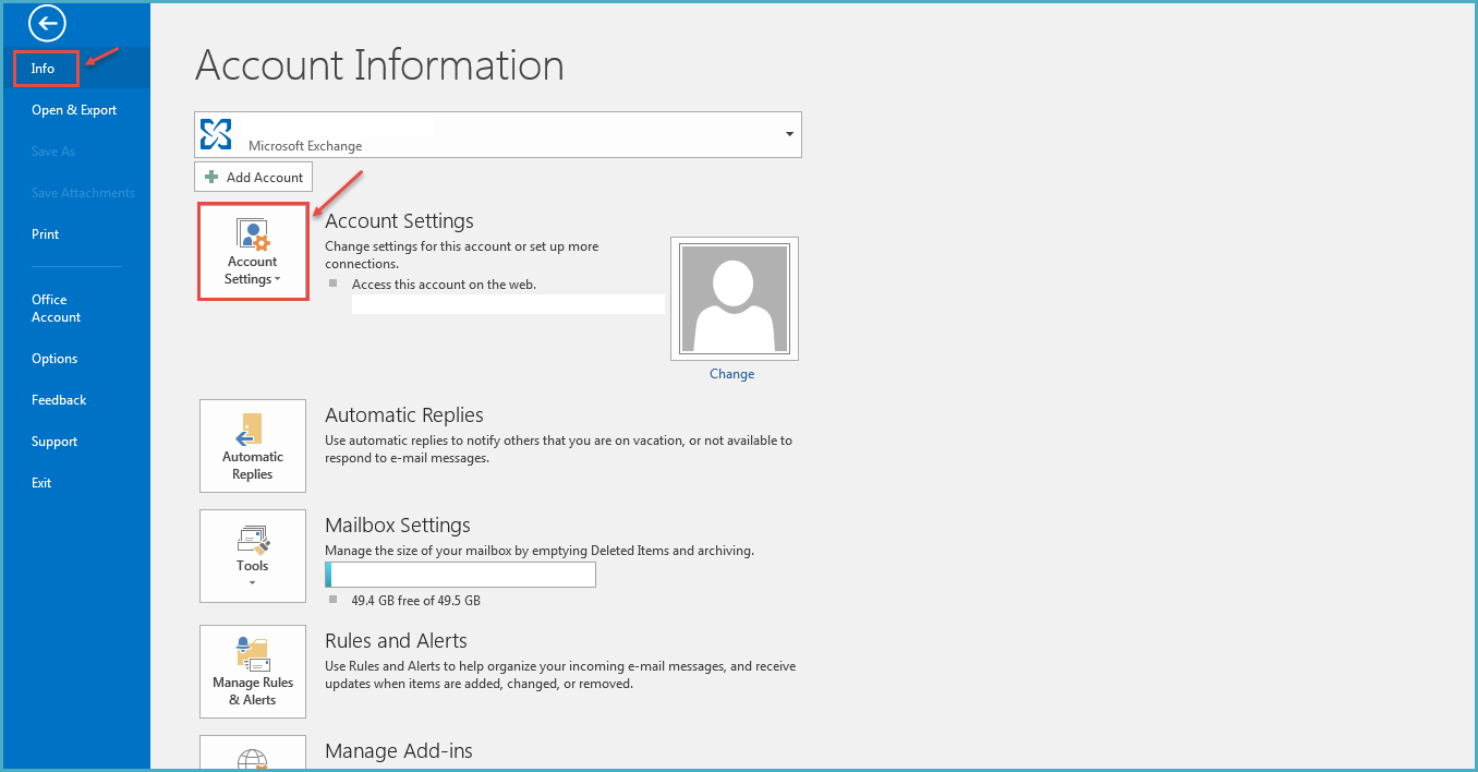 how to set up outlook email account at home for grifols