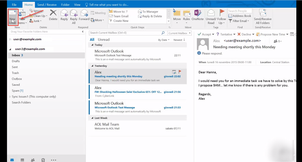 How to send an email in outlook Microsoft Outlook Help & Support