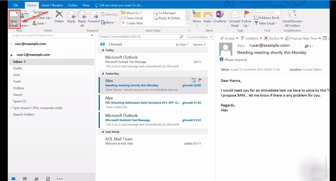 How To Send An Email In Outlook Microsoft Outlook Help Support