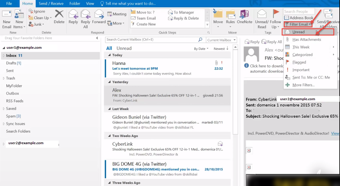 How To Work With Emails In Microsoft Outlook Outlook Help Tutorial
