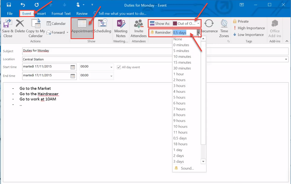 sending mail to private contact list outlook 2016