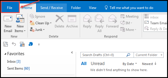 archive folders in outlook 2013