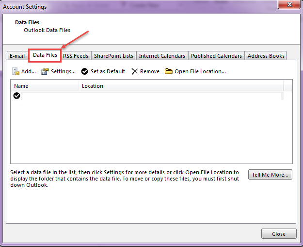 creating a local folder in outlook 2013