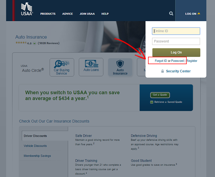 USAA Auto Insurance Login And Make A Payment Information DP Tech Group   Usaa Login Insurance 3 