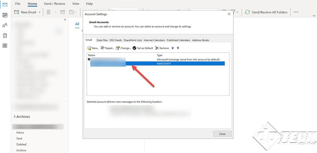 Microsoft Outlook 2019 - IMAP Synchronization Issues