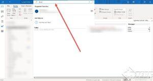 Resolving problems with Microsoft Outlook 2019 - Search