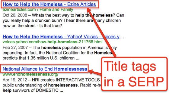 TITLE Tags in SEO 3