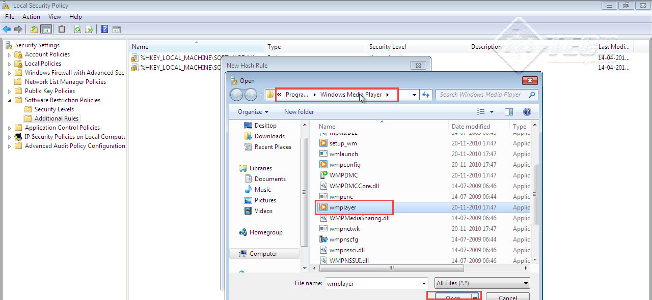 it support Configure Local security Policy 5
