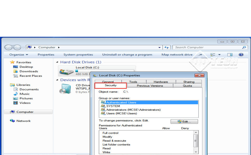 it support Configure Local security Policy 8