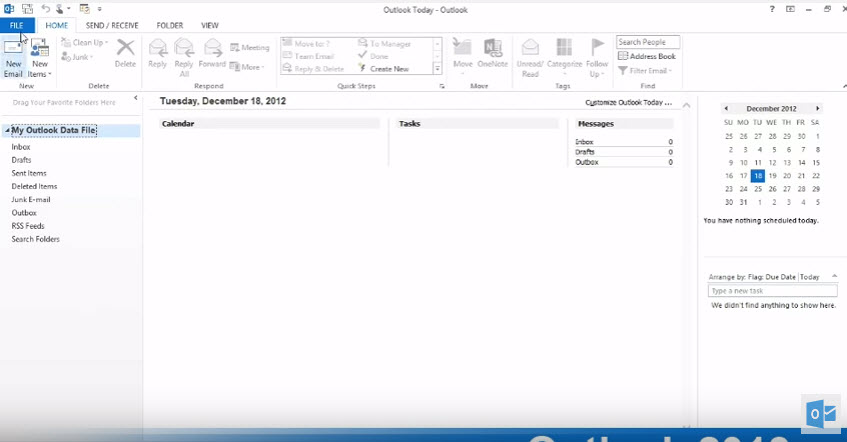 Outlook 2013 add account 1