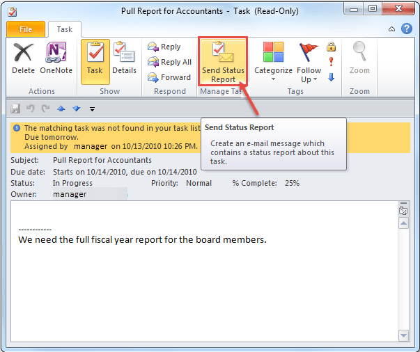 shared task list outlook