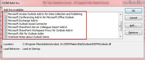 outlook 2013 1 add ins