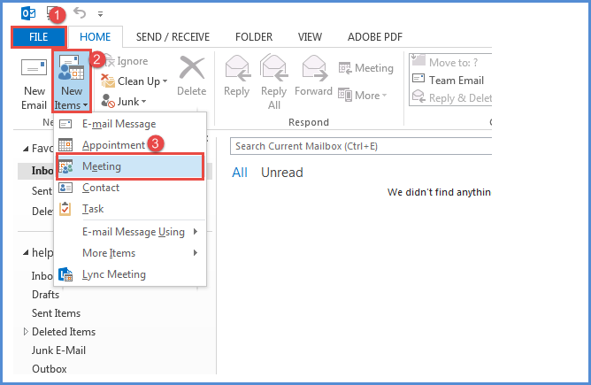 How To Schedule A Meeting In Outlook 2013 Outlook Consulting