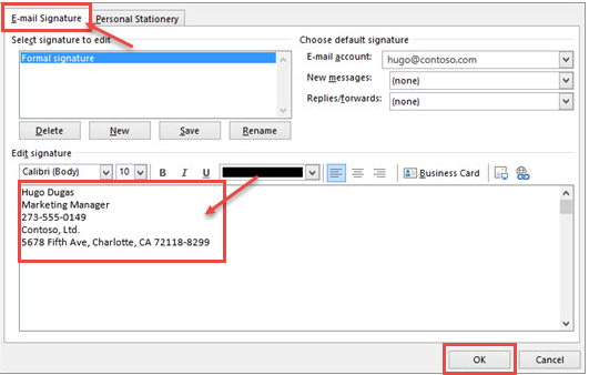 how to edit outlook calendar template