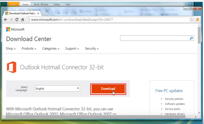 outlook 2010 7 outlook connector
