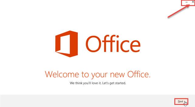 install project office 365