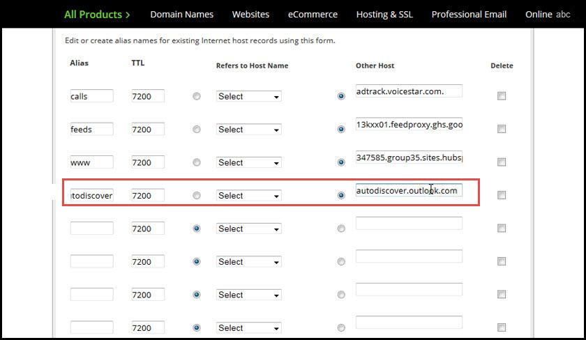 Proper dns entries ошибка