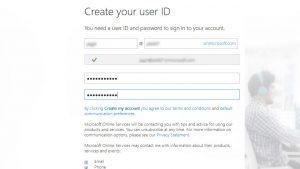 Office 365 3 create admin account create user id