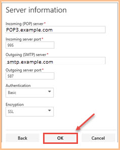 office 365 10 server information