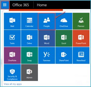 office 365 2 people option for export contacts