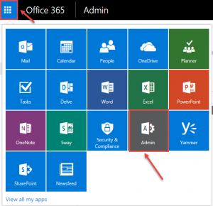 office 365 2 select admin