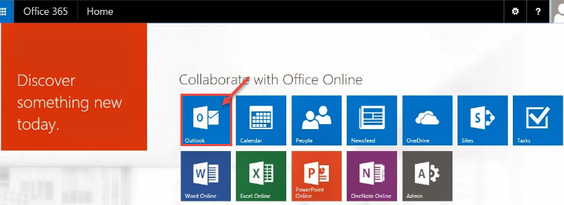 office 365 2 select outlook