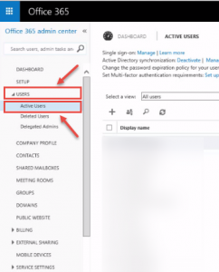 office 365 3 active user