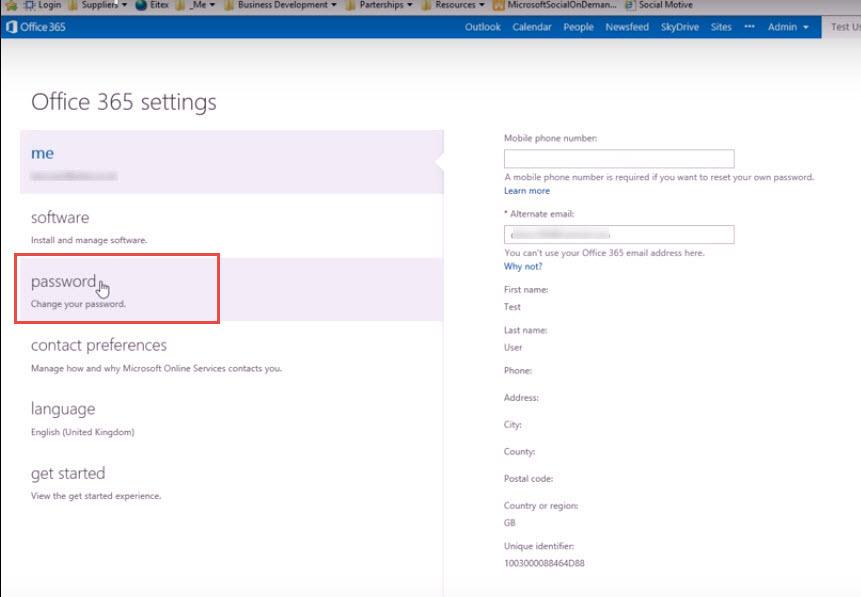 How to change account password in Office 365 | Office 365 Support