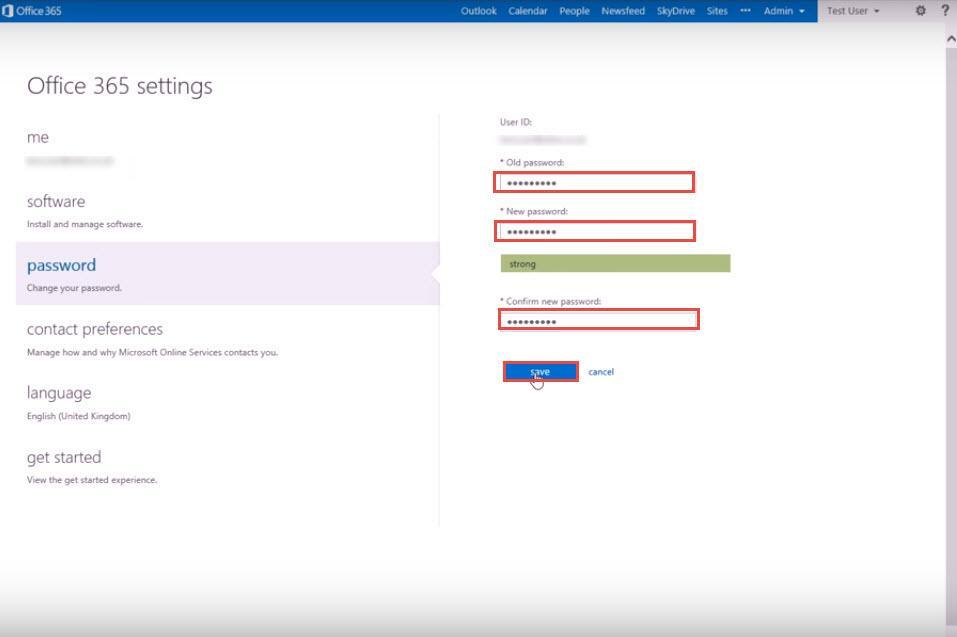 How to change account password in Office 365 | Office 365 Support