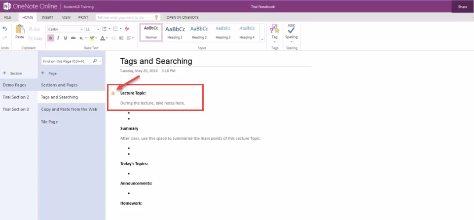 office 365 4 view important tag