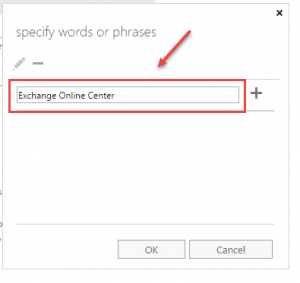 office 365 5 text name