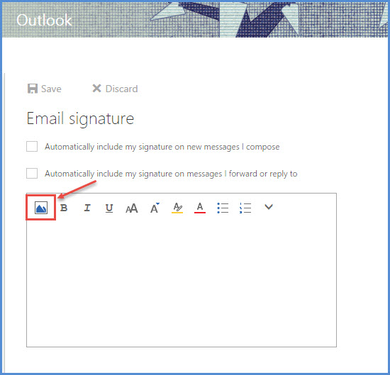 how do i add a signature to my office 365 outlook email