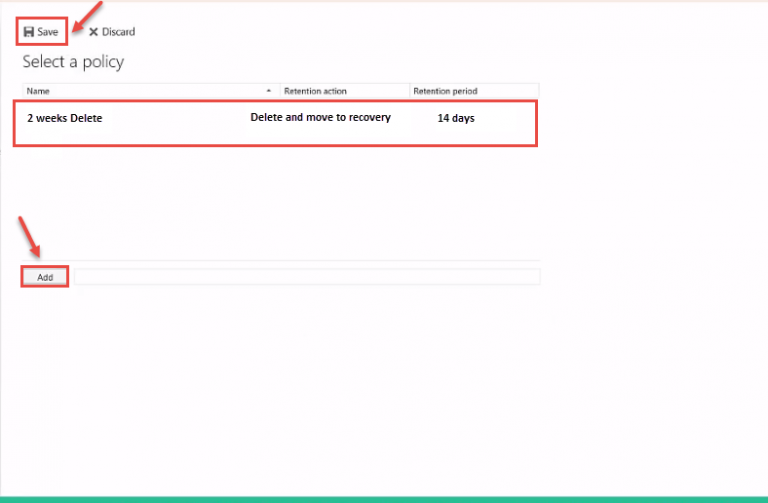 How to set up Email Retention and Archiving policy in office 365