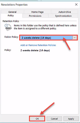 office 365 9 select policy