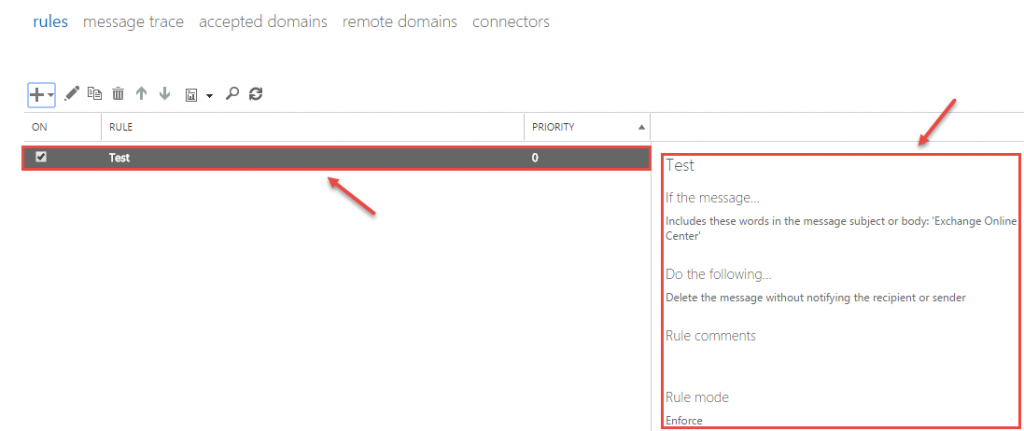 How to create Mail transport rules in Microsoft Office 365 | Office 365 ...