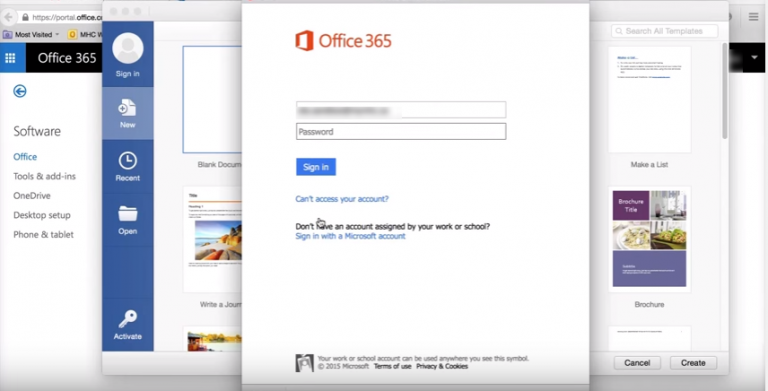 how to install microsoft office 365 on mac