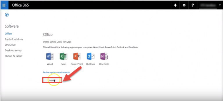 how to install office 365 on mac