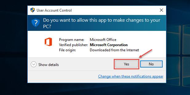 outlook 365 5 configure yes